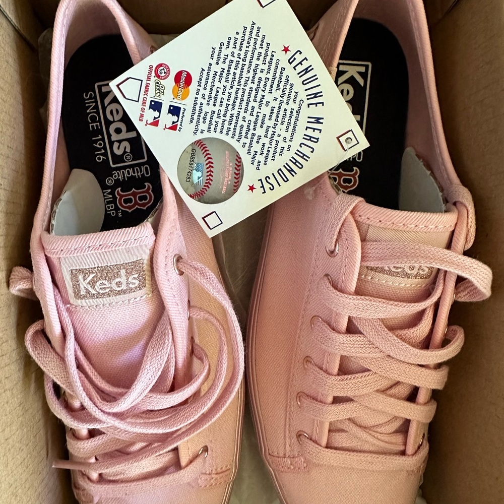 Womens Keds Boston Red Sox MLB platform sneakers